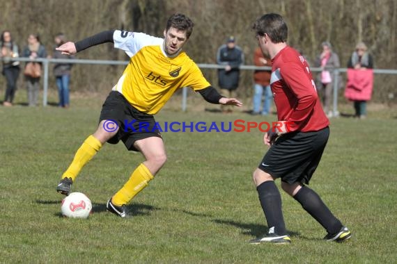 SV Hilsbach - FV Landshausen Kreisklasse A Sinsheim 07.04.2013 (© Siegfried)